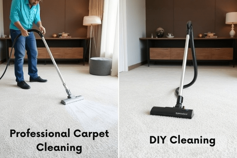 Professional Carpet Cleaning vs DIY Cleaning